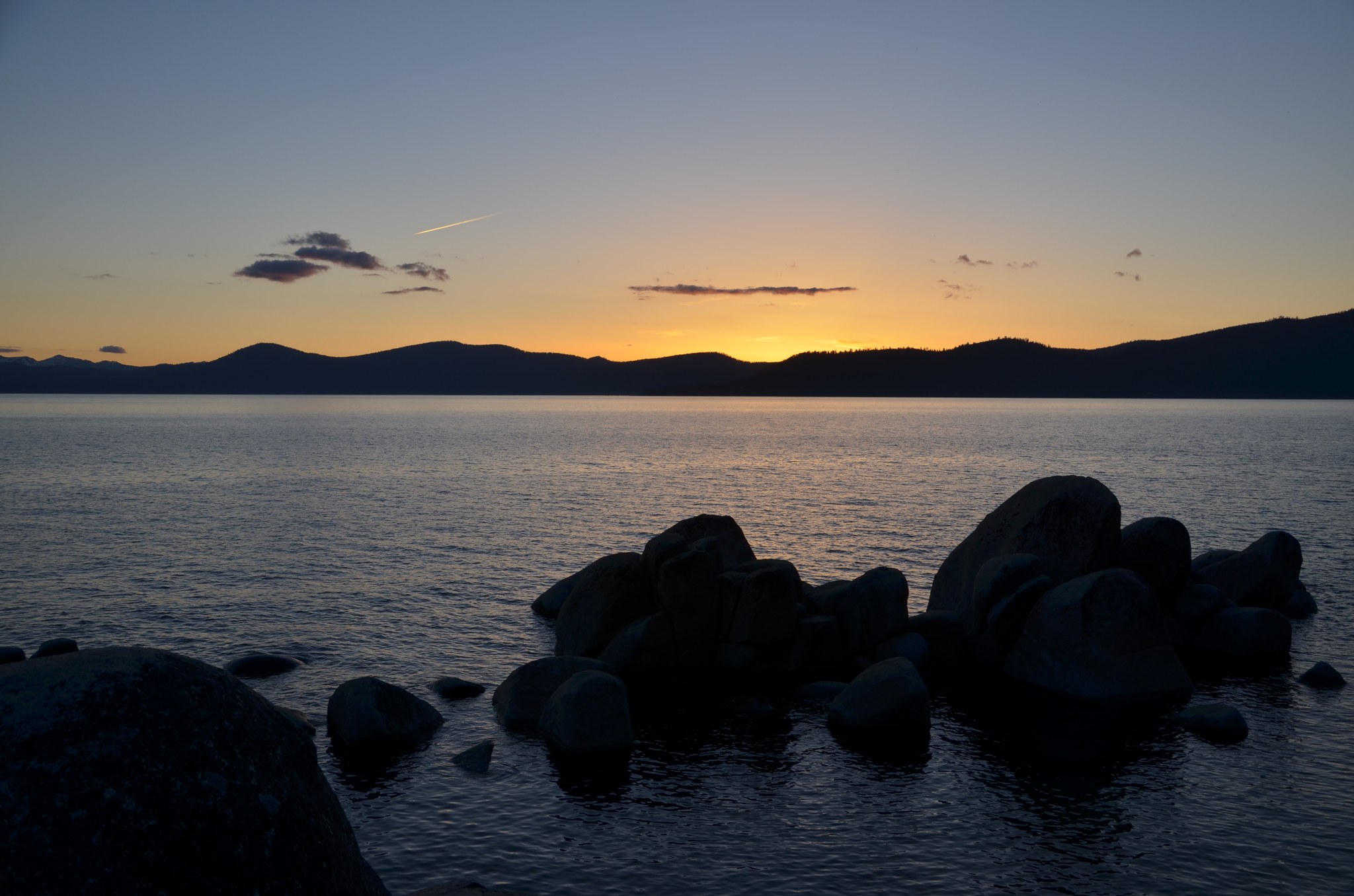 Sunset at Lake Tahoe
