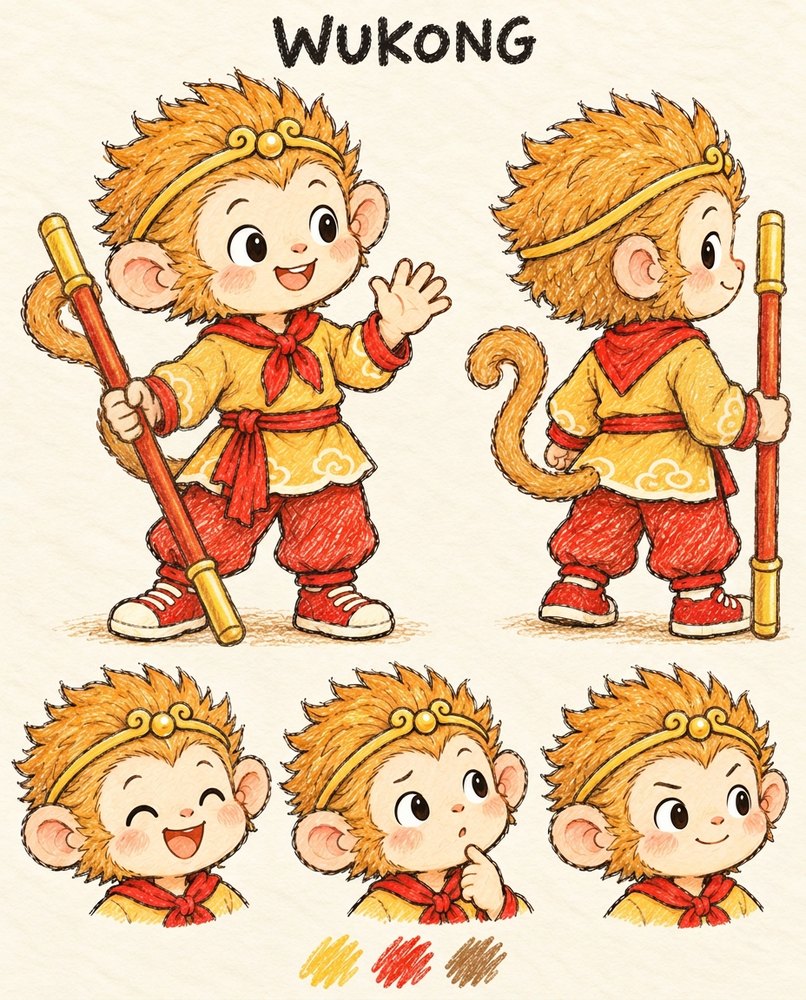 Sun Wukong, a friend from our stories