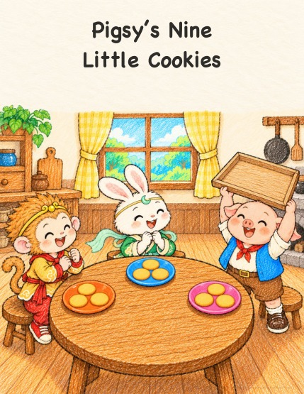 Cover of Pigsy’s Nine Little Cookies