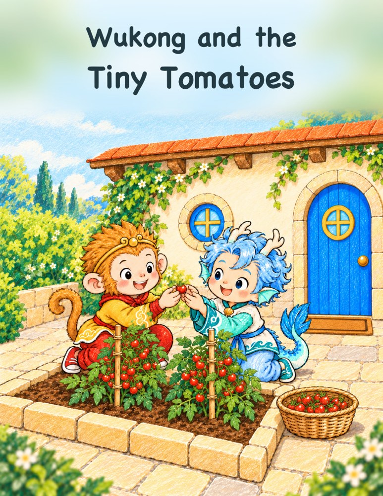 Cover of Wukong and the Tiny Tomatoes