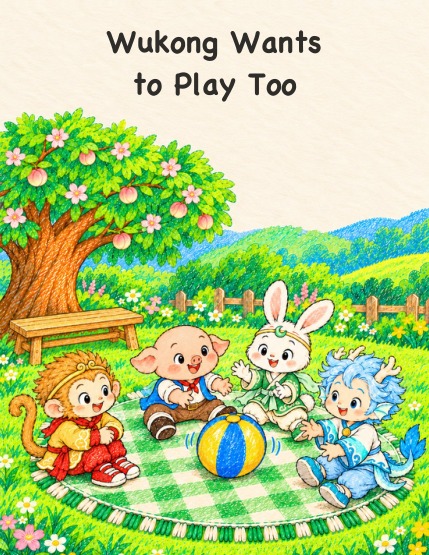 Cover of Wukong Wants to Play Too