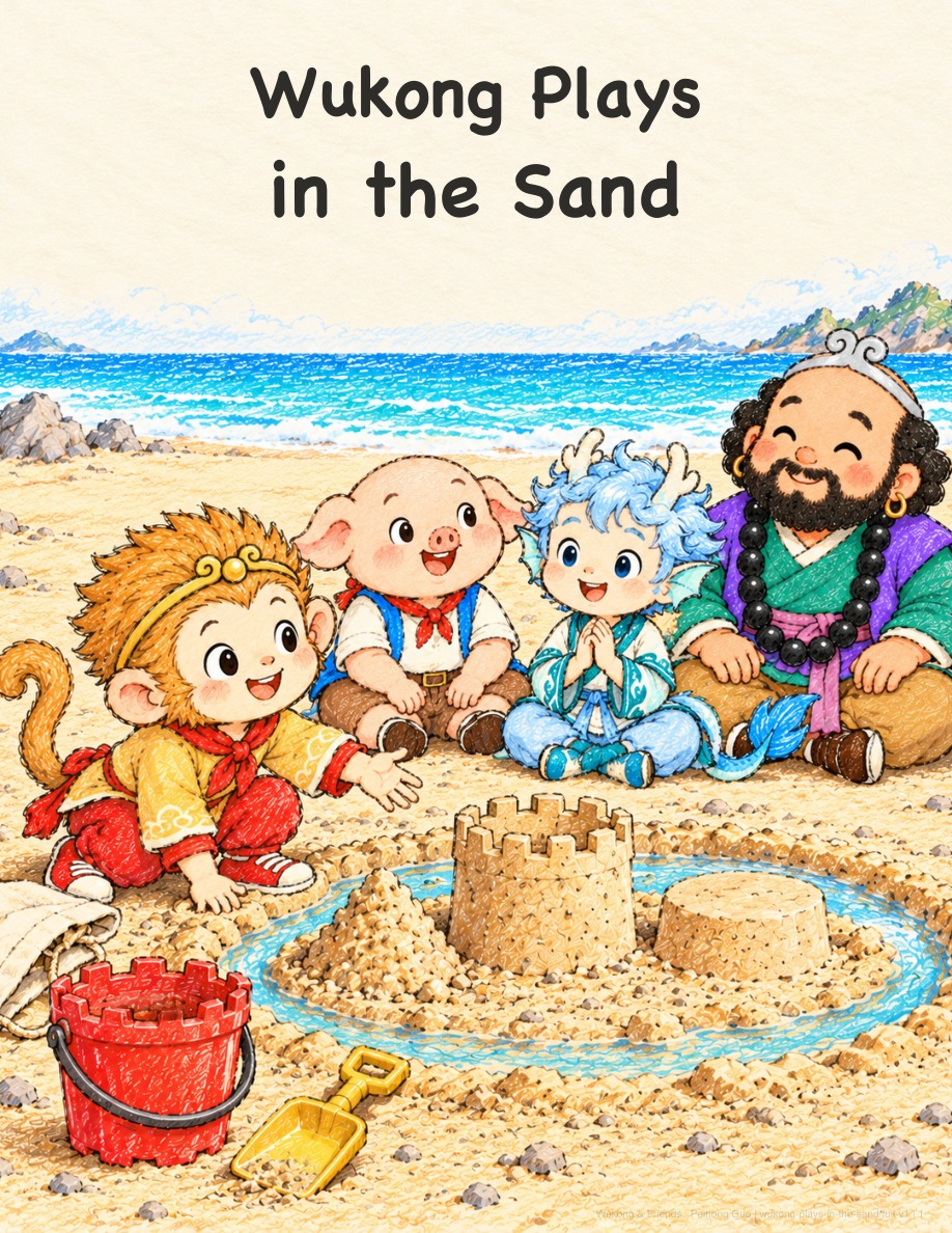Cover of Wukong Plays in the Sand