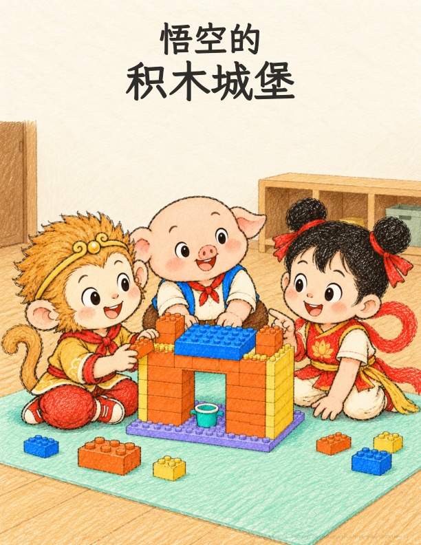 《悟空的积木城堡》封面