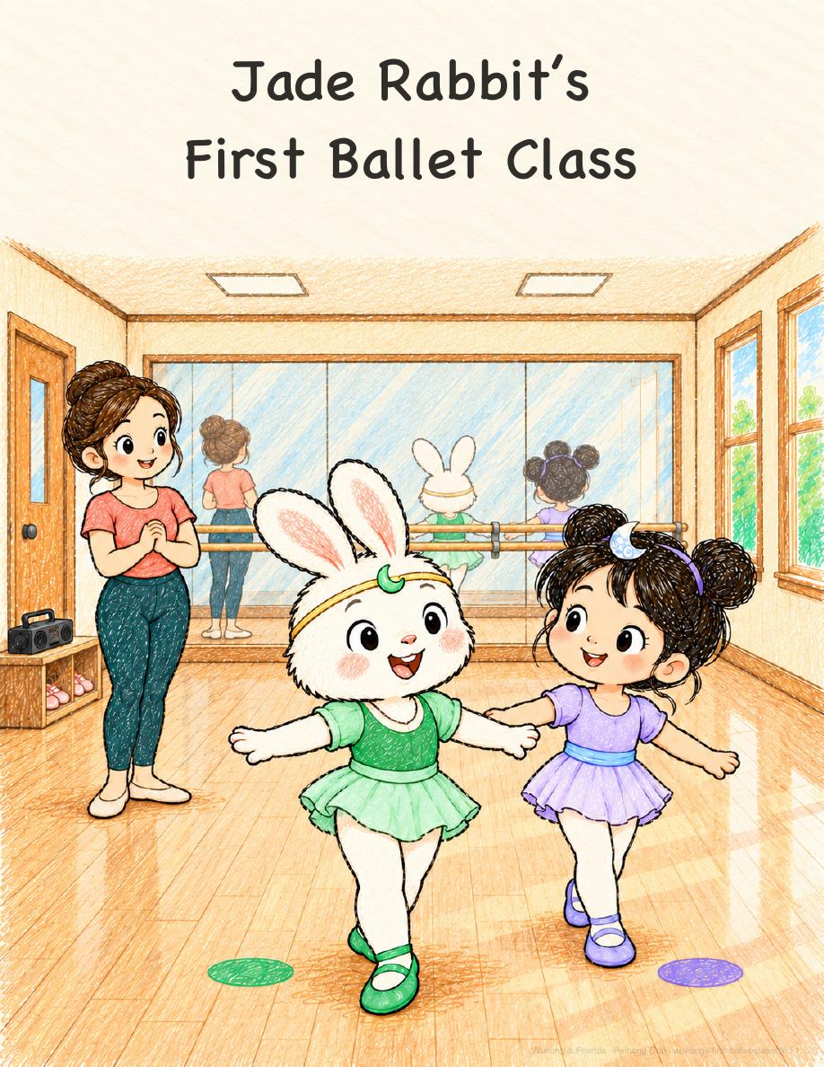 Cover of Jade Rabbit’s First Ballet Class