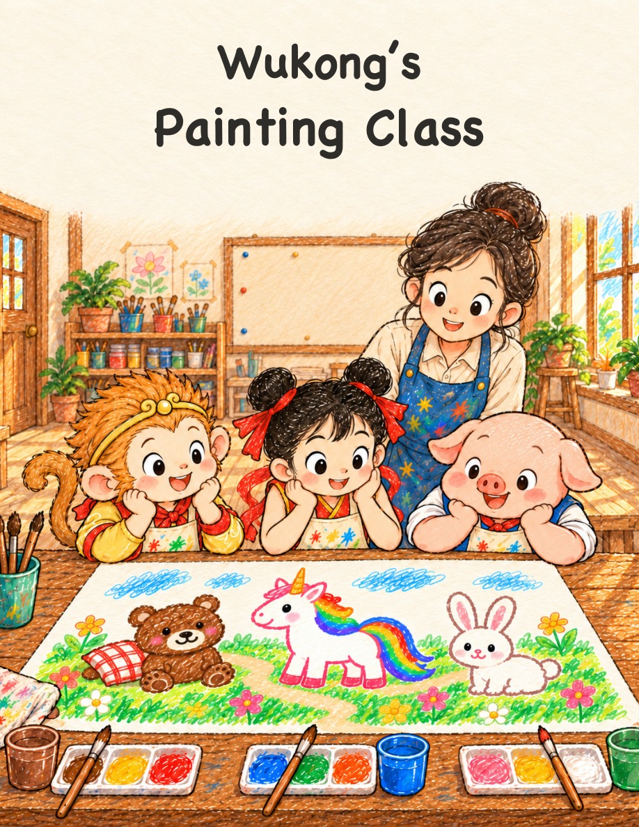 Cover of Wukong’s Painting Class